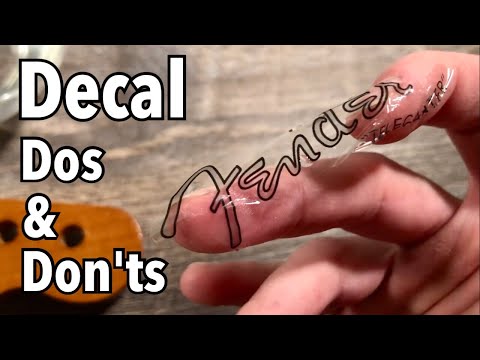 guitar-decal-/-waterslide-dos-&-don'ts