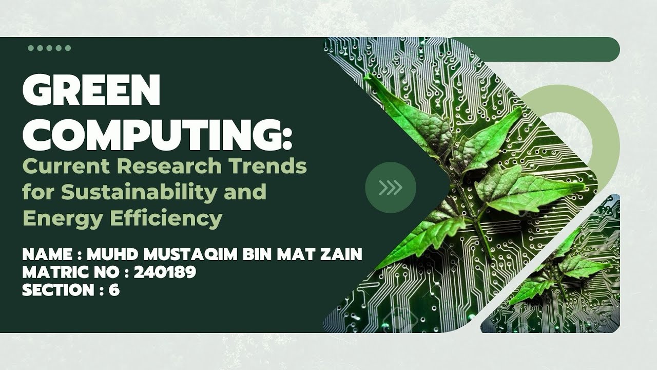 Paper Review “Green Computing: Current Research Trends for Sustainability and Energy Efficiency”