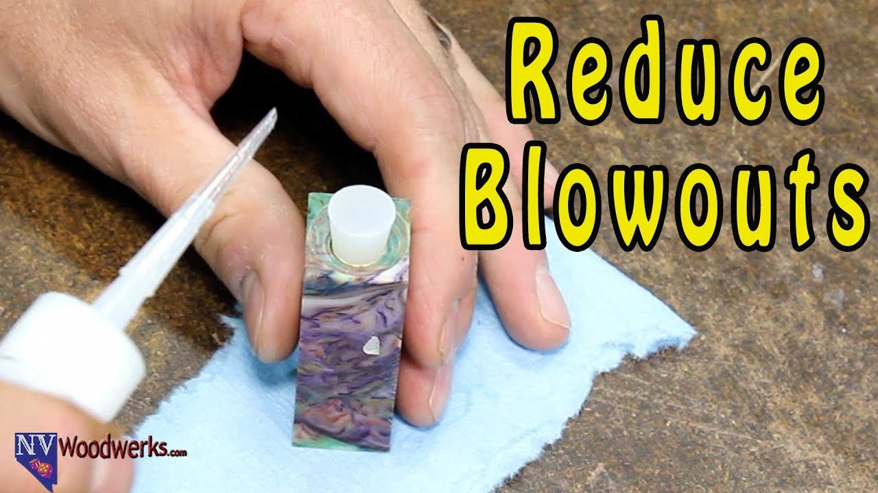 How I Glue Tubes in Acrylic and Mixed Material Pen Blanks Pen Turning
