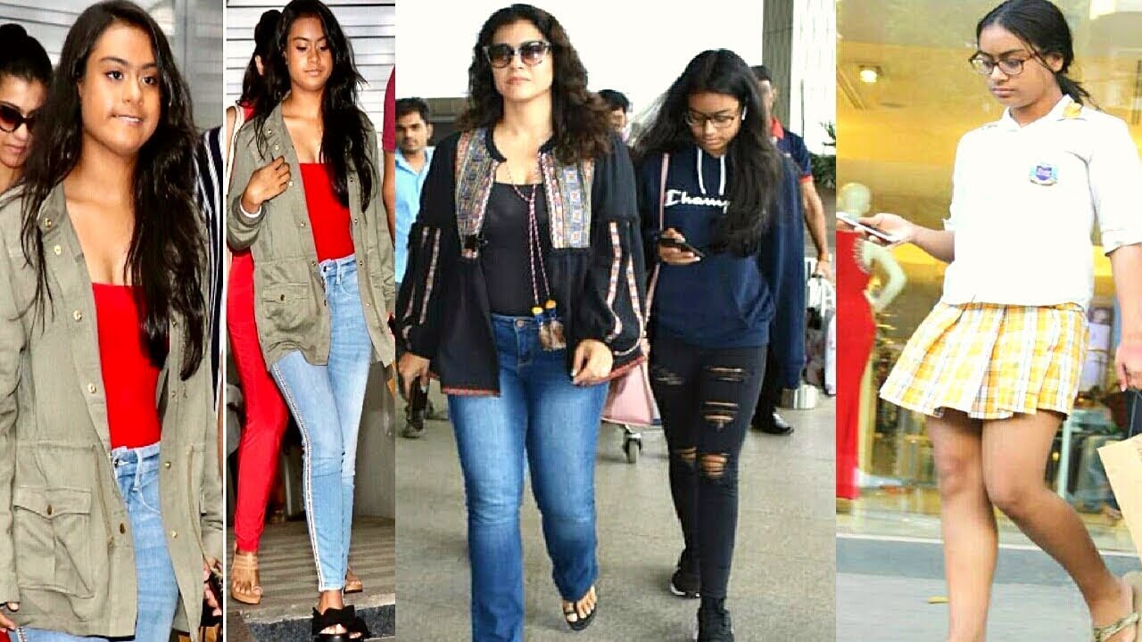 Ajay Devgn And Kajol's Daughter Nysa Looks Stunning In Airport ।। 10.08.2018