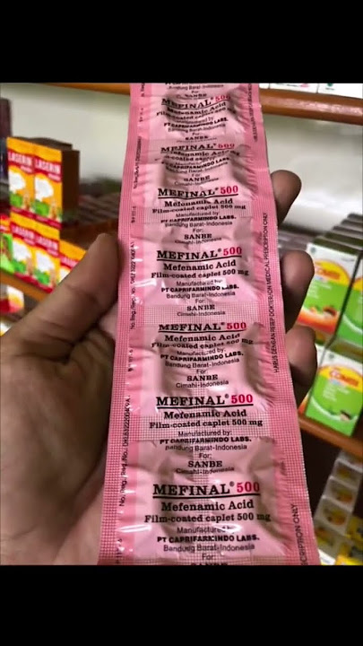 Rekomendasi Obat Sakit Gigi di Apotek | Asam Mafenamat, Antalgin, Ponstan, Mefinal, Cataflam, Puyer