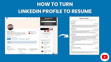 How to convert LinkedIn profile to resume - ResumeBoostAI Chrome Extension