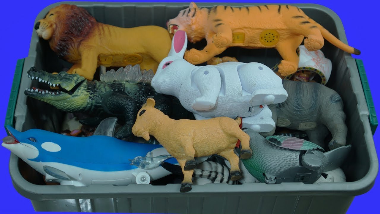 Mainan hewan bisa jalan dan suara gajah - binatang untuk anak anak ...