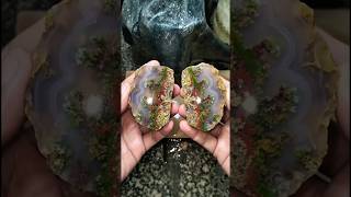 there is no shortage in this part #shorts #gemstone #agate #crystals #stonecutting #worldcup