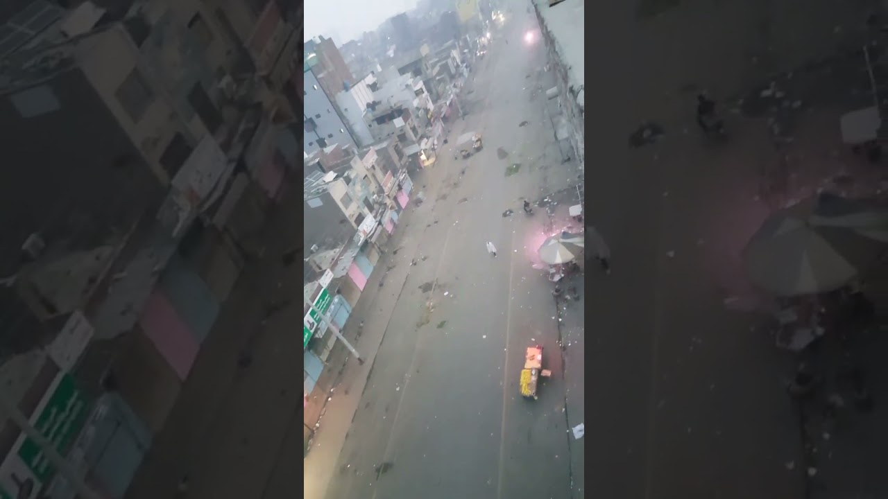 jhang bazar clock tower faisalabad after encroachment operation morning time view original