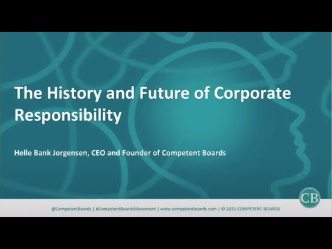 The History and Future of Corporate Responsibility | CPA Ontario