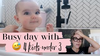 Keeping Busy Quarantined with 4 Kids UNDER 3 | Getting Our House Finished | Allie Richmond