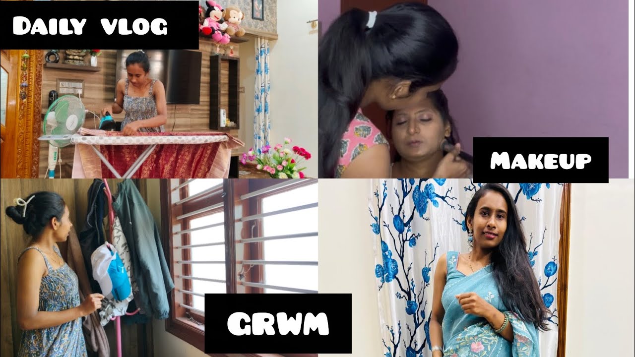 1st time ಇತರ earrings ಹಾಕಿದ್ದು💃/Makeup eventಇದ್ದಾಗ ಹೇಗೆಲ್ಲ ಇರುತ್ತೆ preparation/ನನ್ನ skincare routine