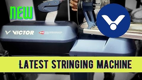 Victor stringing machine/new updation/BWF official stringing partner/VICTOR VE 50