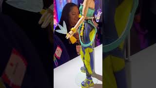 First Look at K-Pop Demon Hunters Doll #kpopdemonhunters #dolls #toyfair #shorts