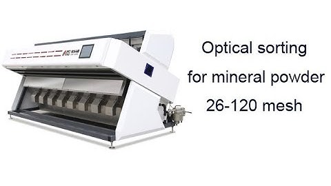 ore sorter for quartz sand 40-70 mesh