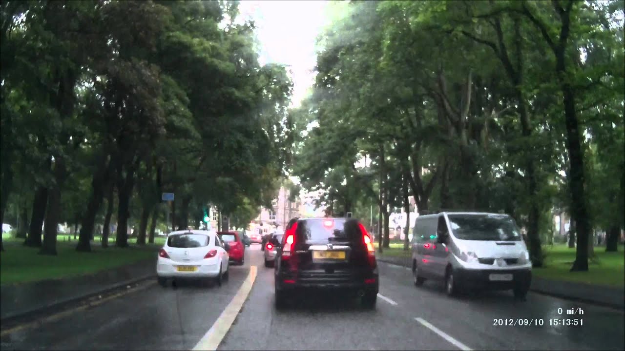 meadows bus lane edinburgh city council YouTube