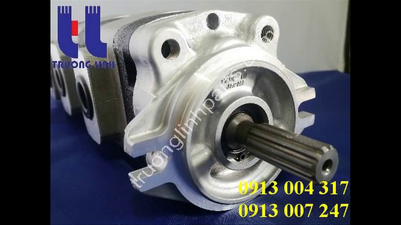 CHUYÊN BƠM THỦY LỰC BÁNH RĂNG XE ĐÀO KOMATSU PC40-7C, PC50UU-2E, PC40T-7, PC40R-7