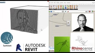 an image on Facade by Grasshopper and Rhino in Revit final for the result.