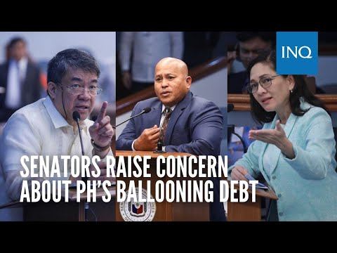 Senators raise concern about PH’s ballooning debt