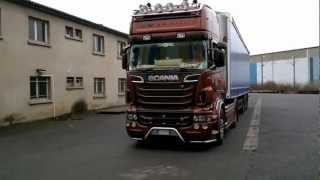 Sound Tuning- Scania R730 Black Amber Tuning By  Team Nicolo