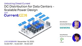 Direct Current Distribution for Data Centers - Scalable Power Design