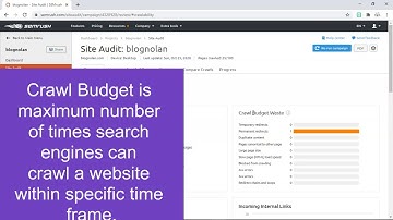 Semrush tutorial | Crawlability | Crawl budget waste | Site Indexability | Thematic reports