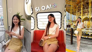 VLOG • date w/ college friends, riding the ferris wheel & eat then eat then eat 🥲