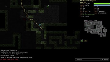 Co-op Tutorial: Deep Elf Conjurer w/ BluePsion Part 1
