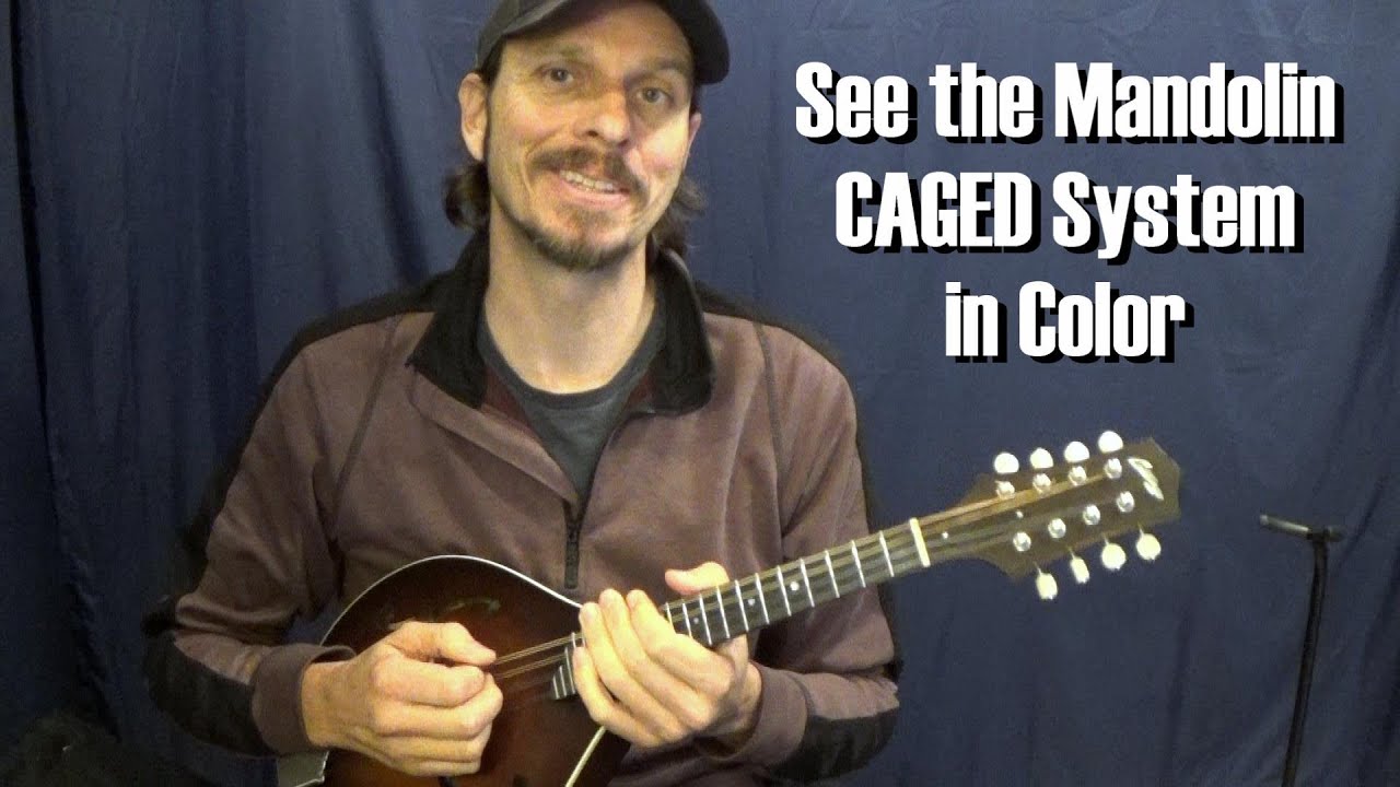 See the Mandolin CAGED System in Color