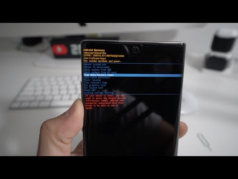 How To Factory Reset Samsung Galaxy Note 10 - Hard Reset