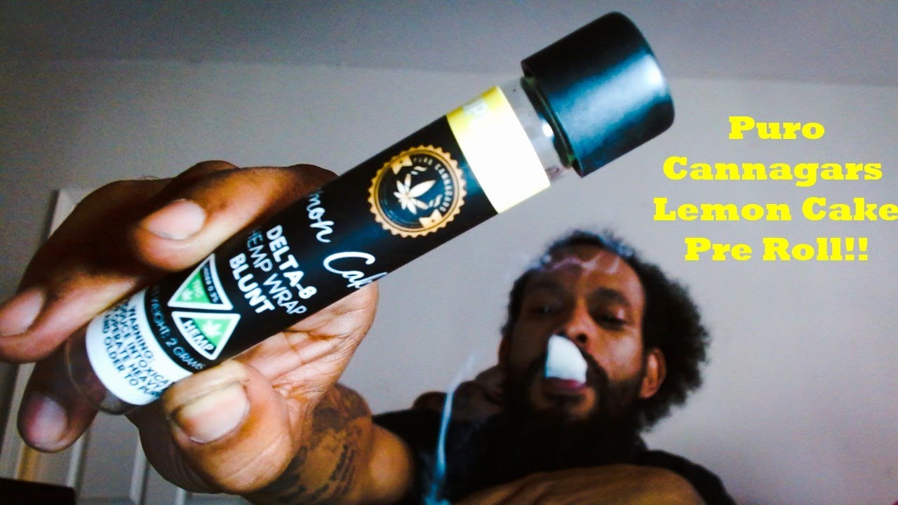 Is Delta 8 Worth It?? Puro Cannagars Lemon Cake Hemp Wrap... High Or Nah??
