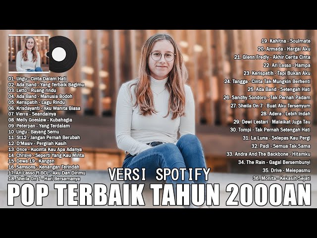 Ungu, Ada Band, Letto, Vierra, Melly Goeslaw, Peterpan, Chrisye, Dewa 19 [Lagu Hits Tahun 2000an] class=