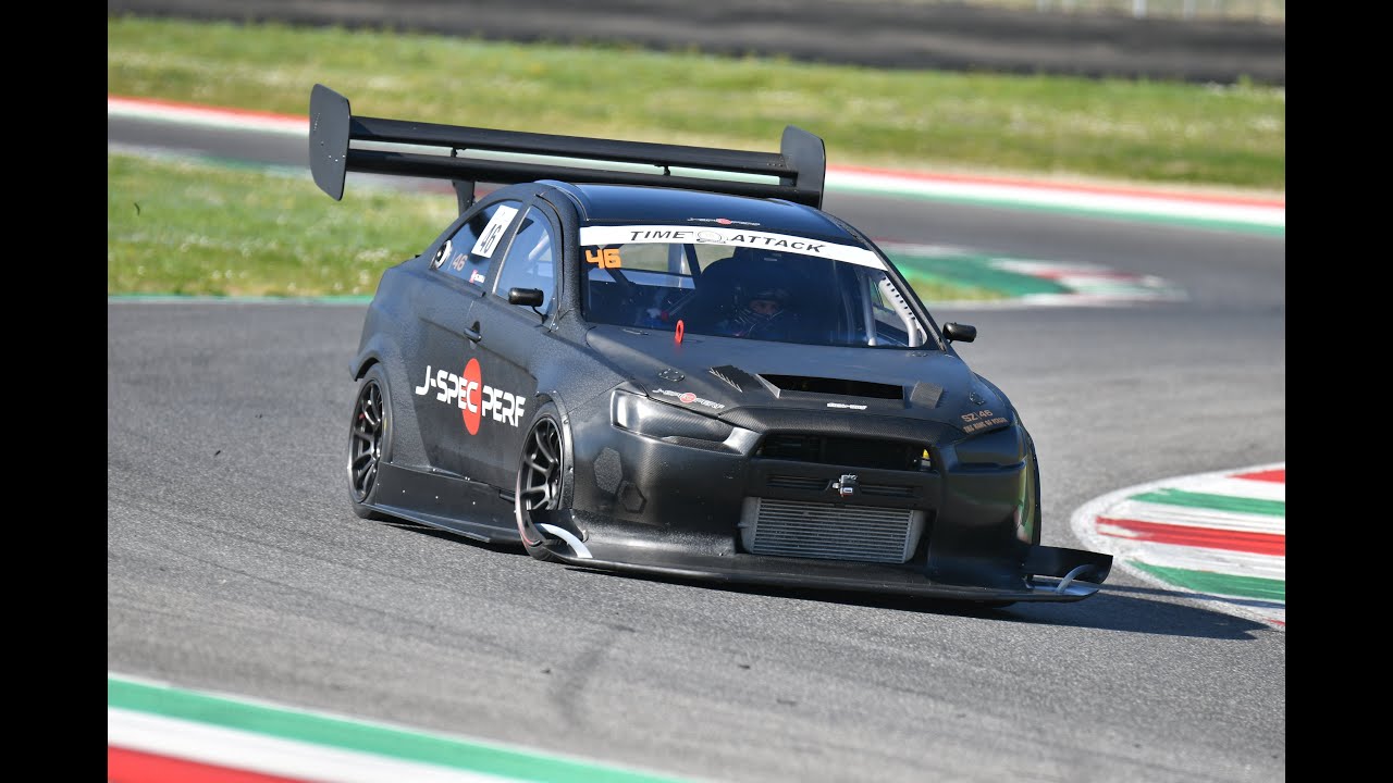J Spec Racing J-SPEC PERFORMANCE EVO X Time Attack Record Highlights - YouTube