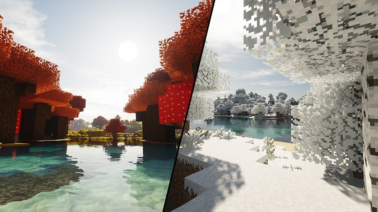 Minecraft EXTREME Graphics: RAY TRACING is finally here! (more