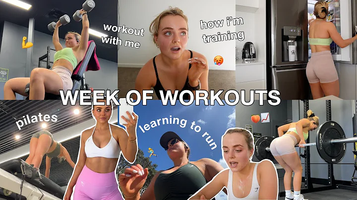 WEEK OF WORKOUTS | LEARNING TO RUN? | HOW I'M TRAI...