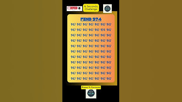 "Only Geniuses Can Find Odd One in 6 Seconds ! 🤯🔥#Challenge" #findthedifference1000level