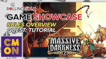 Massive Darkness 2: Hellscape | Solo Playthrough | How To Play | Rules Overview & Quest: Tutorial