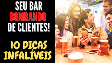 Como chamar cliente para bar?