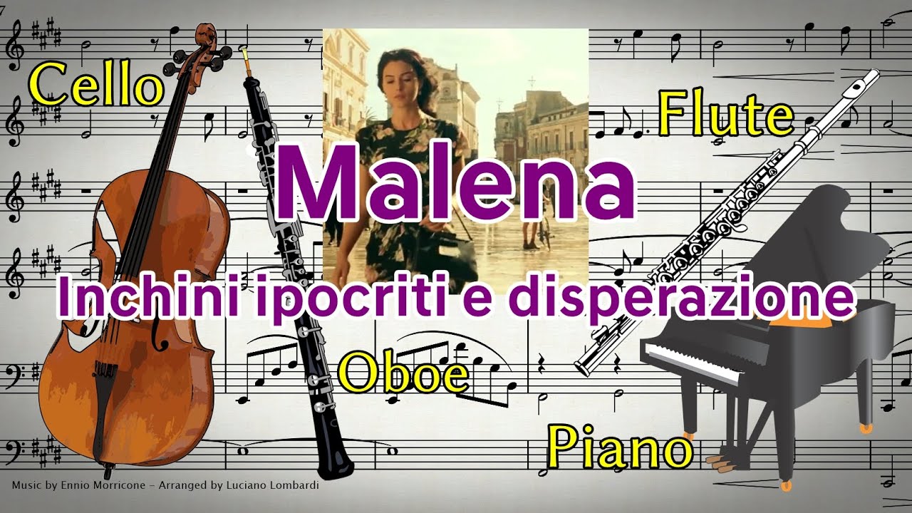 Malena Inchini ipocriti e disperazione Ennio Morricone Quartet arrangement Luciano Lombardi