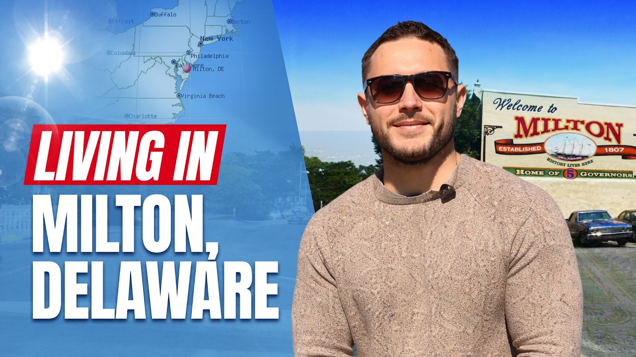 Вот почему все переезжают в Милтон, Делавэр (альтернатива Льюису).