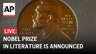 LIVE: Winner of 2024 Nobel Prize in literature is announced