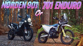 Husqvarna 701 VS Norden 901 Why I Switched!