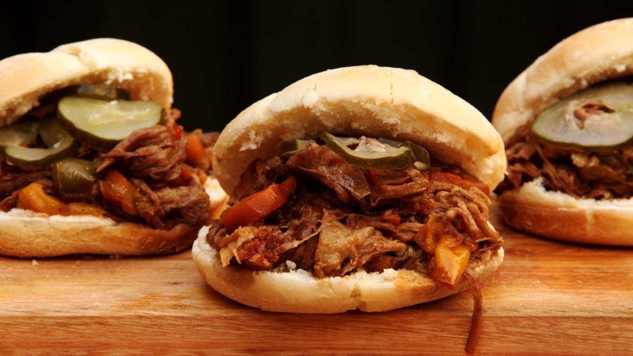 Sándwich de Vacío Desmenuzado - Receta de Locos X el Asado