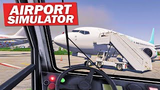 Ich ARBEITE 1 TAG am FLUGHAFEN! | Airport Simulator