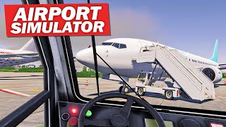 Ich ARBEITE 1 TAG am FLUGHAFEN! | Airport Simulator screenshot 3