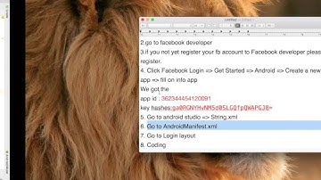 how to create facebook login button with android on android studio-facebook API loginbutton