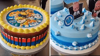 2 ideas fáciles para decorar pasteles de niños