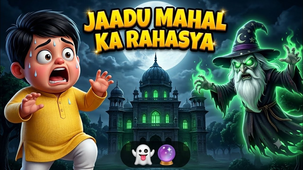 जादू महल का रहस्य 👻🔮 | Hindi Cartoon | Toon Nagari#HindiCartoon #JaduMahal #ToonNagari #HindiAnimati