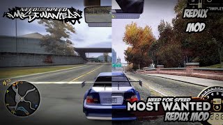 NFS MOST WANTED REDUX MOD