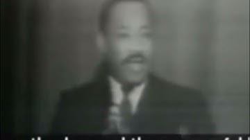Martin Luther king Jr. (life’s blueprint speech)