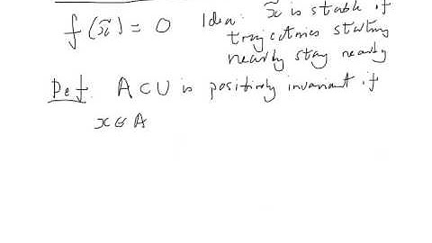 Stability of a fixed point