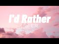 I’d Rather - Luther Vandross (REYNE COVER) (lyrics)