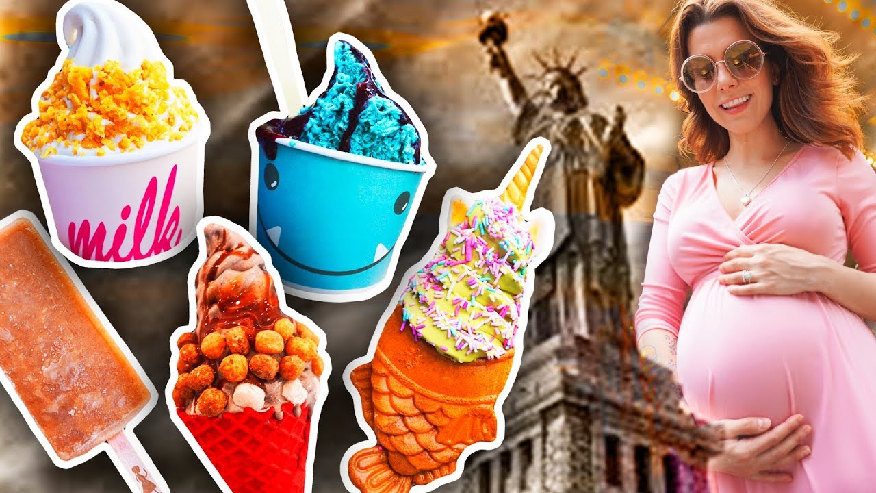 ¡MIS ANTOJOS DEL EMBARAZO! - LAS MEJORES HELADERÍAS DE NEW YORK | DACOSTA'S BAKERY