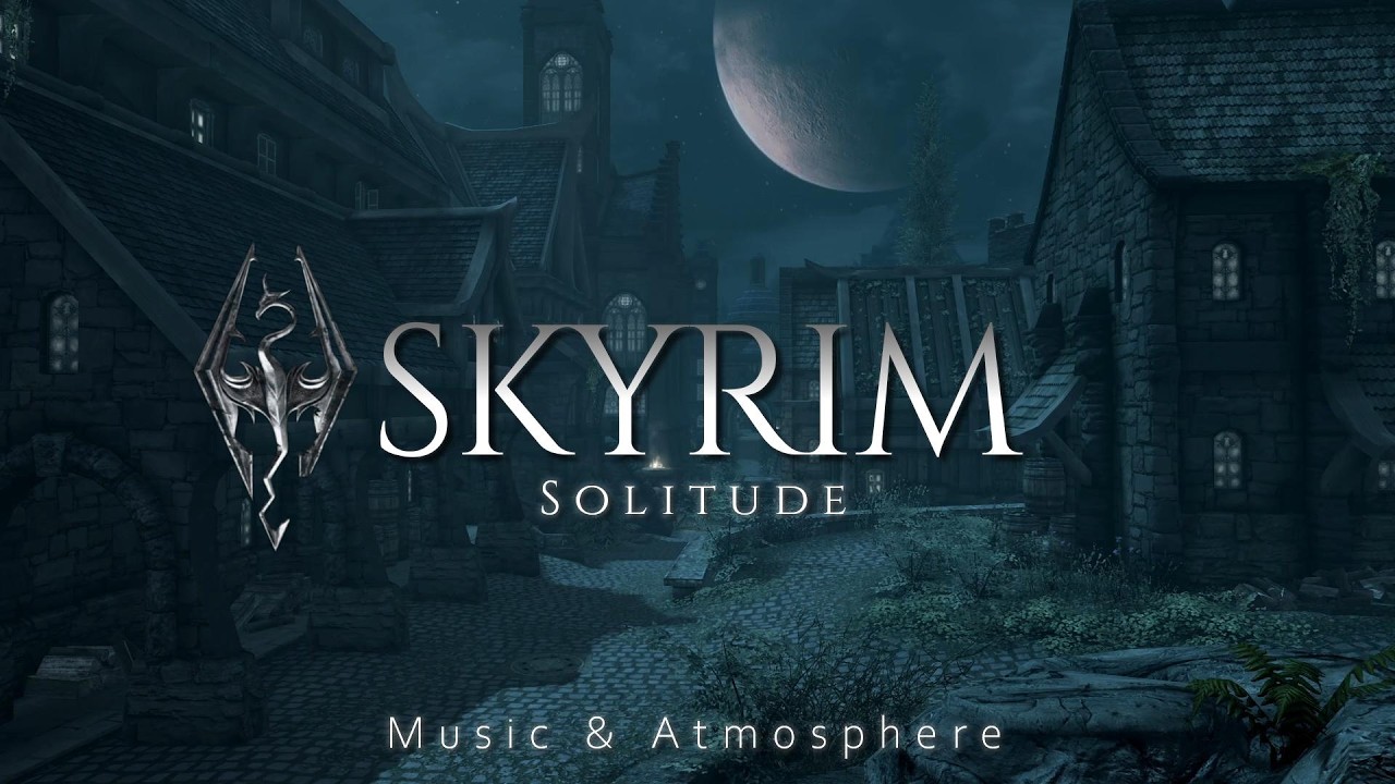 SKYRIM - Solitude | Relaxing Music Atmosphere